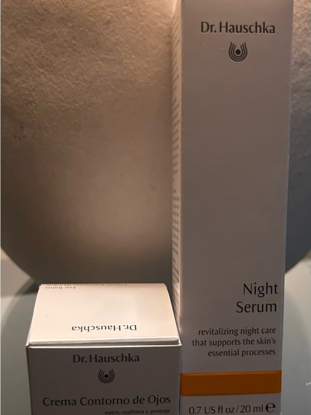 Dr. Hauschka Night Serum & Eye Balm Duo | Organic Luxury Skincare Set NEW